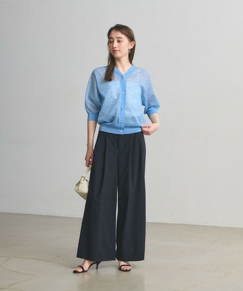 UNITED ARROWS / ユナイテッドアローズ スラックス・ドレスパンツ | ティピカル イージー ワイドパンツ ‐はっ水 UVカット 防しわ ウォッシャブル‐ | 詳細12