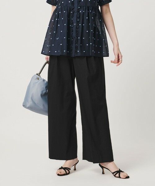 UNITED ARROWS / ユナイテッドアローズ スラックス・ドレスパンツ | NALYA リラックス ワイドパンツ ‐ウォッシャブル‐ | 詳細1
