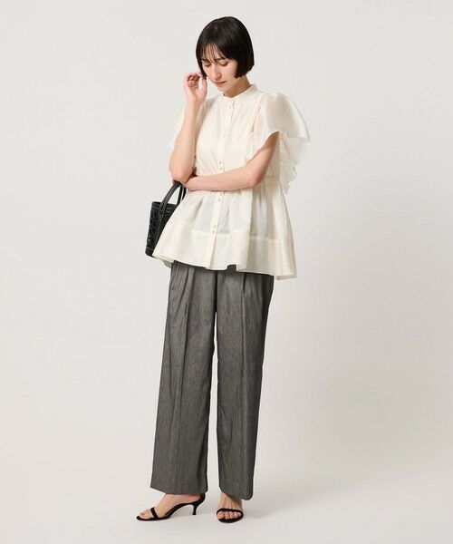 UNITED ARROWS / ユナイテッドアローズ スラックス・ドレスパンツ | NALYA リラックス ワイドパンツ ‐ウォッシャブル‐ | 詳細8