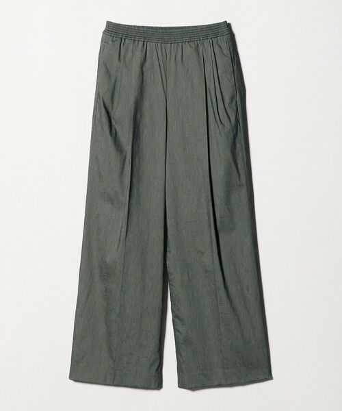 UNITED ARROWS / ユナイテッドアローズ スラックス・ドレスパンツ | NALYA リラックス ワイドパンツ ‐ウォッシャブル‐（DK.GRAY）