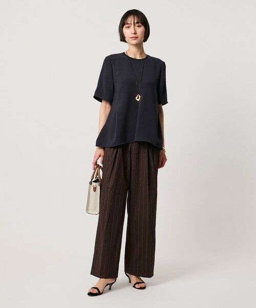 UNITED ARROWS / ユナイテッドアローズ スラックス・ドレスパンツ | NALYA リラックス ワイドパンツ ‐ウォッシャブル‐ | 詳細19