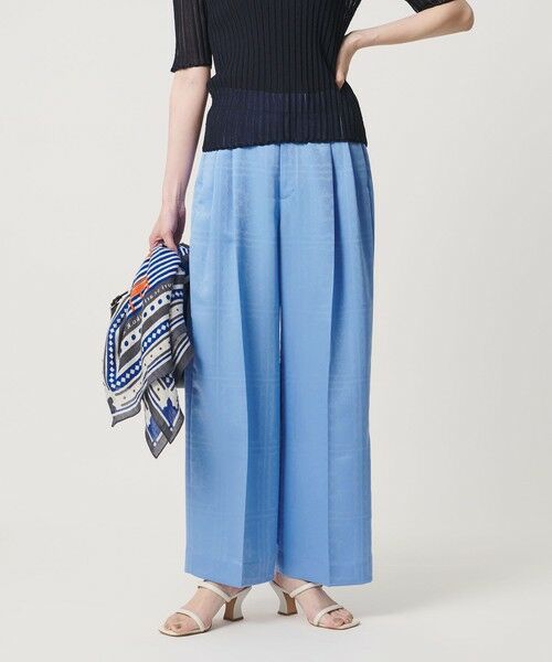 UNITED ARROWS / ユナイテッドアローズ その他パンツ | バンダナ 2タック ワイドパンツ ‐ウォッシャブル‐ | 詳細9
