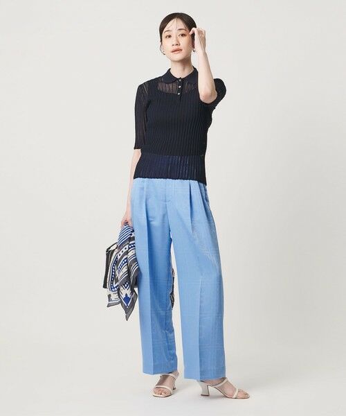 UNITED ARROWS / ユナイテッドアローズ その他パンツ | バンダナ 2タック ワイドパンツ ‐ウォッシャブル‐ | 詳細11