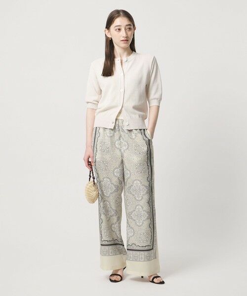 UNITED ARROWS / ユナイテッドアローズ その他パンツ | スカーフ プリント イージーパンツ ‐ウォッシャブル‐ | 詳細2