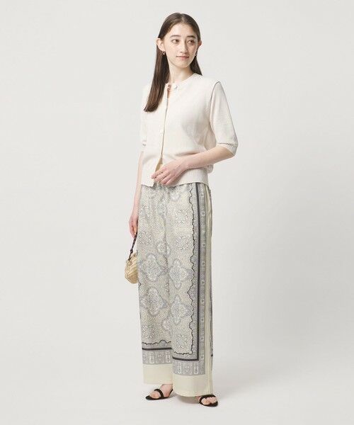 UNITED ARROWS / ユナイテッドアローズ その他パンツ | スカーフ プリント イージーパンツ ‐ウォッシャブル‐ | 詳細3