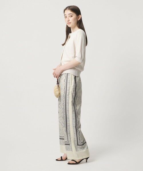 UNITED ARROWS / ユナイテッドアローズ その他パンツ | スカーフ プリント イージーパンツ ‐ウォッシャブル‐ | 詳細4