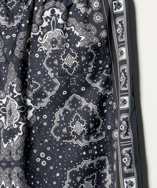 UNITED ARROWS / ユナイテッドアローズ その他パンツ | スカーフ プリント イージーパンツ ‐ウォッシャブル‐ | 詳細7