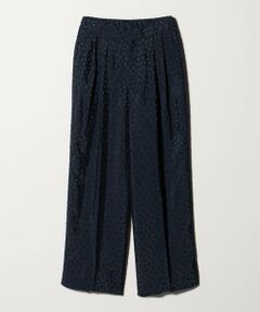 UNITED ARROWS / ユナイテッドアローズ スラックス・ドレスパンツ | ドット サテン 2タック ワイドパンツ