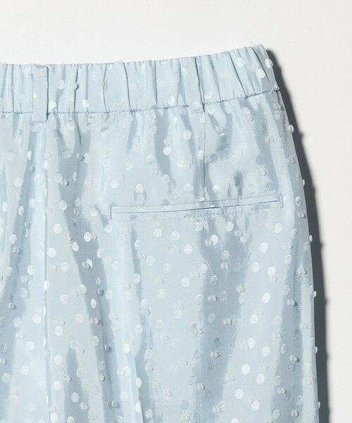 UNITED ARROWS / ユナイテッドアローズ スラックス・ドレスパンツ | ドット サテン 2タック ワイドパンツ | 詳細19