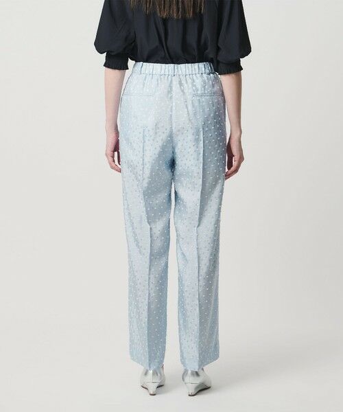 UNITED ARROWS / ユナイテッドアローズ スラックス・ドレスパンツ | ドット サテン 2タック ワイドパンツ | 詳細14