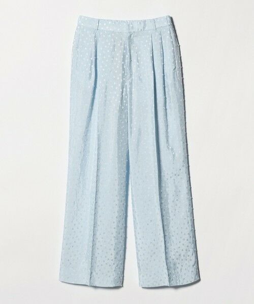 UNITED ARROWS / ユナイテッドアローズ スラックス・ドレスパンツ | ドット サテン 2タック ワイドパンツ | 詳細15