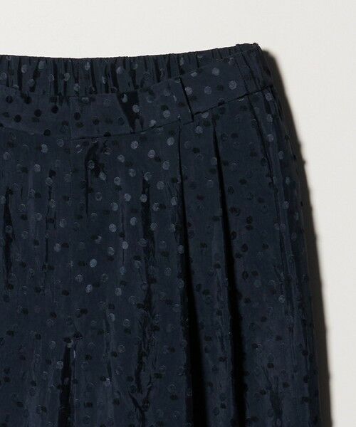 UNITED ARROWS / ユナイテッドアローズ スラックス・ドレスパンツ | ドット サテン 2タック ワイドパンツ | 詳細29
