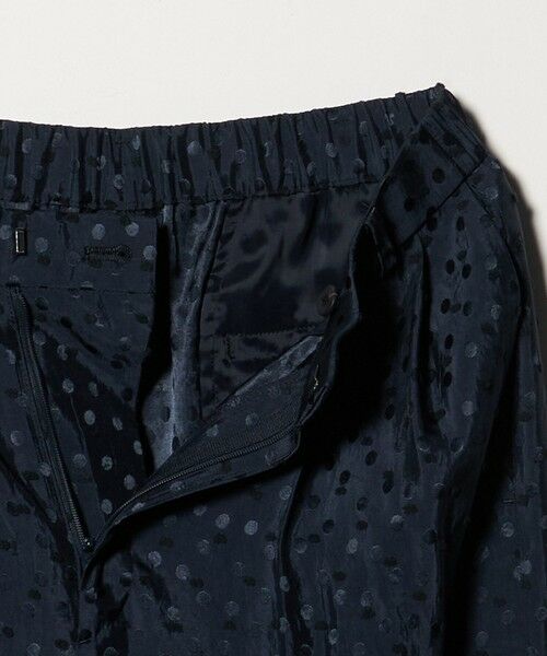 UNITED ARROWS / ユナイテッドアローズ スラックス・ドレスパンツ | ドット サテン 2タック ワイドパンツ | 詳細30