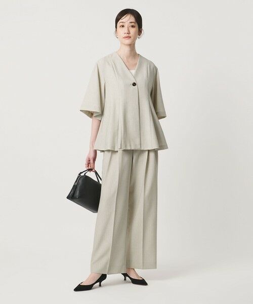 UNITED ARROWS / ユナイテッドアローズ シャツ・ブラウス | Spiree ストライプ ブラウス ‐ウォッシャブル‐ | 詳細2