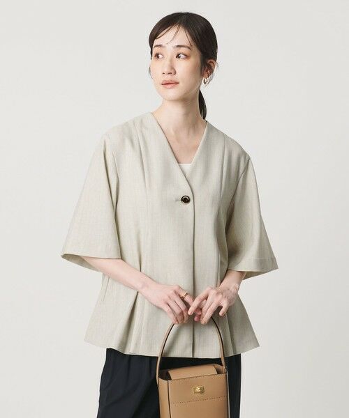 UNITED ARROWS / ユナイテッドアローズ シャツ・ブラウス | Spiree ストライプ ブラウス ‐ウォッシャブル‐ | 詳細3