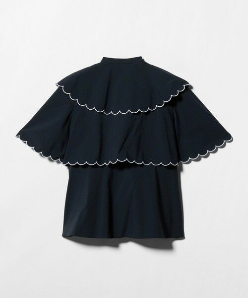 UNITED ARROWS / ユナイテッドアローズ シャツ・ブラウス | スカラップ フリル ブラウス ‐はっ水 UVカット 防しわ ウォッシャブル‐ | 詳細24