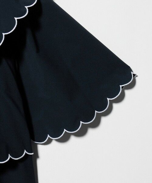 UNITED ARROWS / ユナイテッドアローズ シャツ・ブラウス | スカラップ フリル ブラウス ‐はっ水 UVカット 防しわ ウォッシャブル‐ | 詳細26