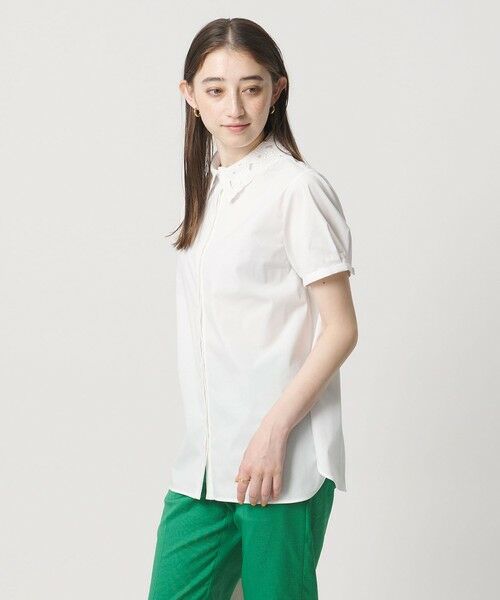 UNITED ARROWS / ユナイテッドアローズ シャツ・ブラウス | エンブロイダリー シャツ ブラウス 4WAY | 詳細2