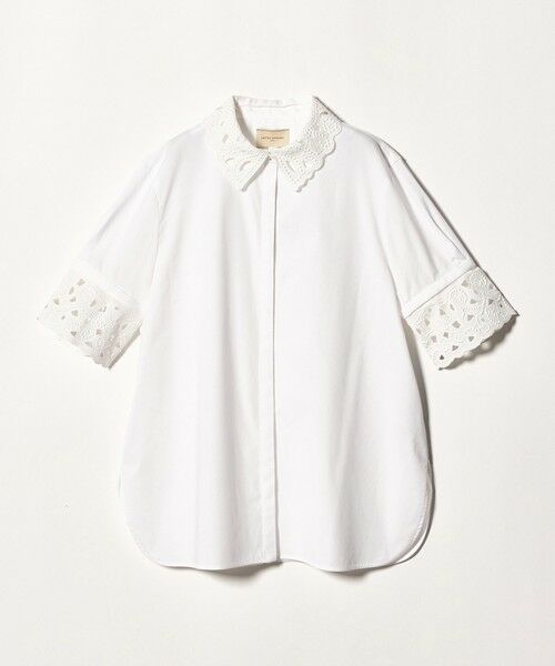 UNITED ARROWS / ユナイテッドアローズ シャツ・ブラウス | エンブロイダリー シャツ ブラウス 4WAY（OFF WHITE）