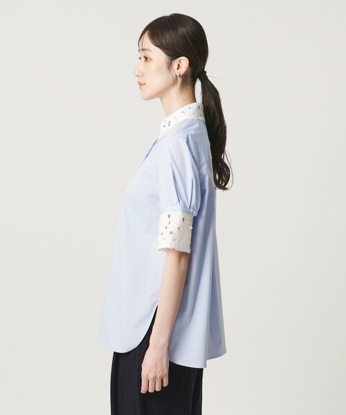 UNITED ARROWS / ユナイテッドアローズ シャツ・ブラウス | エンブロイダリー シャツ ブラウス 4WAY | 詳細11