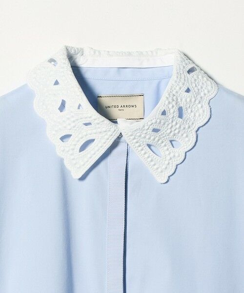 UNITED ARROWS / ユナイテッドアローズ シャツ・ブラウス | エンブロイダリー シャツ ブラウス 4WAY | 詳細3