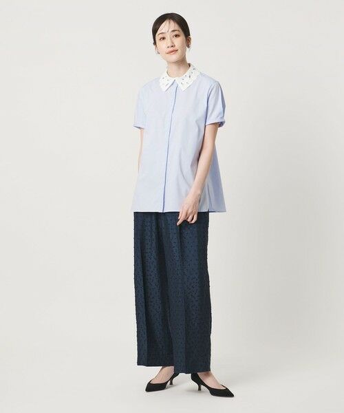 UNITED ARROWS / ユナイテッドアローズ シャツ・ブラウス | エンブロイダリー シャツ ブラウス 4WAY | 詳細9