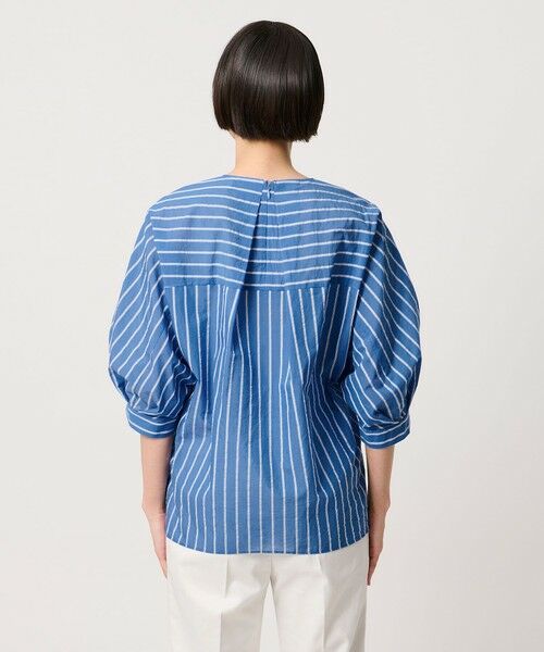 UNITED ARROWS / ユナイテッドアローズ シャツ・ブラウス | クリーン ストライプ マリン ブラウス ‐ウォッシャブル‐ | 詳細8