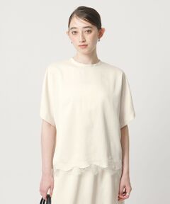 UNITED ARROWS / ユナイテッドアローズ シャツ・ブラウス | サテン レース コンビ ブラウス