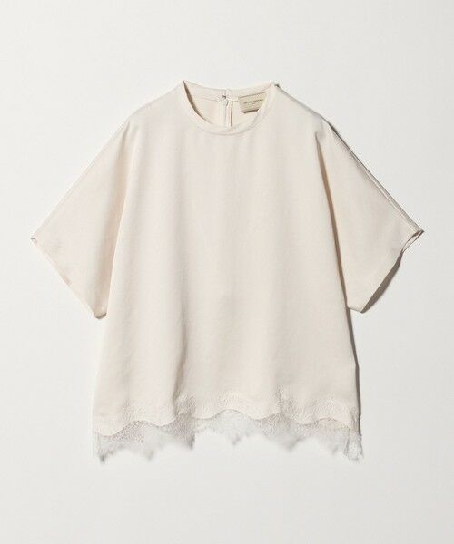 UNITED ARROWS / ユナイテッドアローズ シャツ・ブラウス | サテン レース コンビ ブラウス | 詳細6
