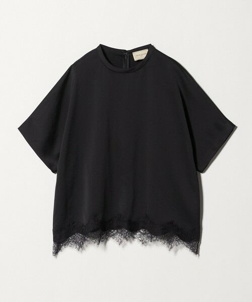UNITED ARROWS / ユナイテッドアローズ シャツ・ブラウス | サテン レース コンビ ブラウス | 詳細19