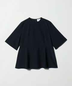 UNITED ARROWS / ユナイテッドアローズ カットソー | ５分袖 ペプラム Tシャツ ‐吸水速乾‐