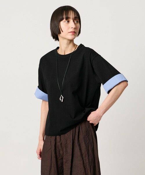 UNITED ARROWS / ユナイテッドアローズ カットソー | ターン アップ カットソー | 詳細7