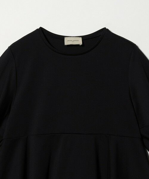 UNITED ARROWS / ユナイテッドアローズ カットソー | ポンチ ペプラム ショートスリーブ カットソー | 詳細3