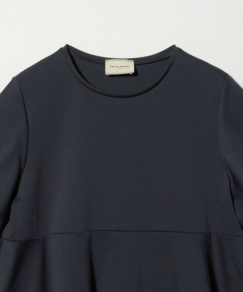 UNITED ARROWS / ユナイテッドアローズ カットソー | ポンチ ペプラム ショートスリーブ カットソー | 詳細21