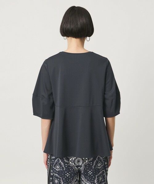 UNITED ARROWS / ユナイテッドアローズ カットソー | ポンチ ペプラム ショートスリーブ カットソー | 詳細10