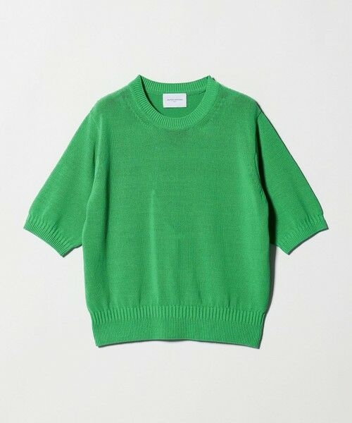 UNITED ARROWS / ユナイテッドアローズ ニット・セーター | クルーネック ベーシック ショートスリーブ ニット ‐ウォッシャブル‐ | 詳細14
