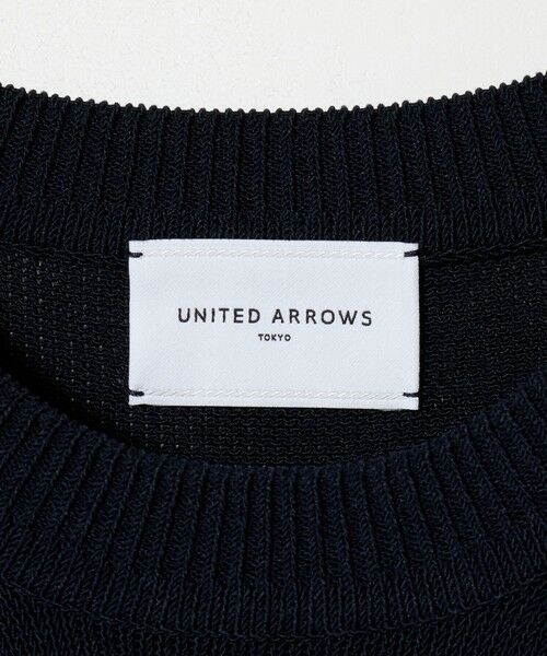 UNITED ARROWS / ユナイテッドアローズ ニット・セーター | クルーネック ベーシック ショートスリーブ ニット ‐ウォッシャブル‐ | 詳細10