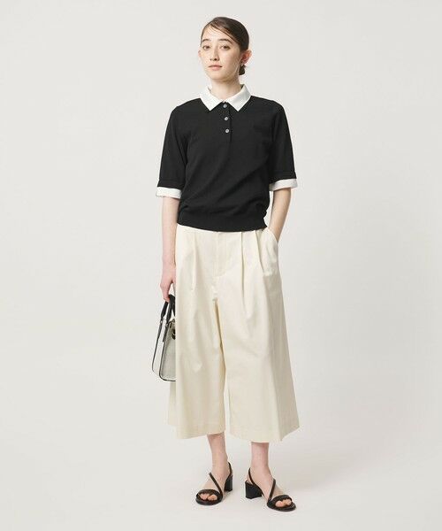 UNITED ARROWS / ユナイテッドアローズ ニット・セーター | ポロコンビ 4WAY ニット ‐ウォッシャブル‐ | 詳細1