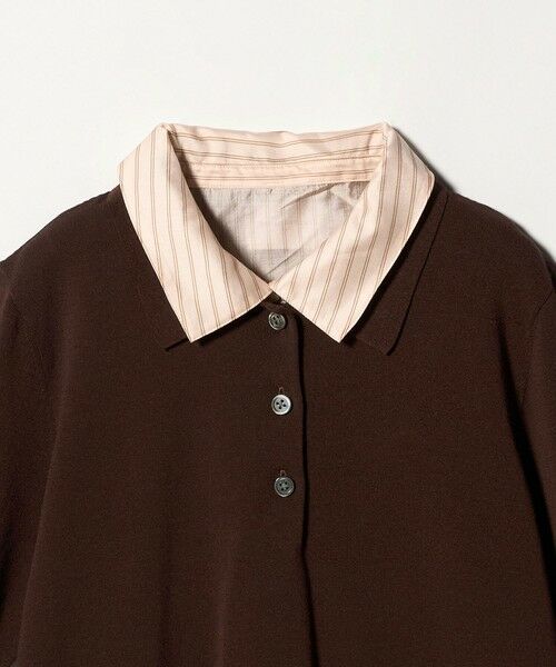 UNITED ARROWS / ユナイテッドアローズ ニット・セーター | ポロコンビ 4WAY ニット ‐ウォッシャブル‐ | 詳細3