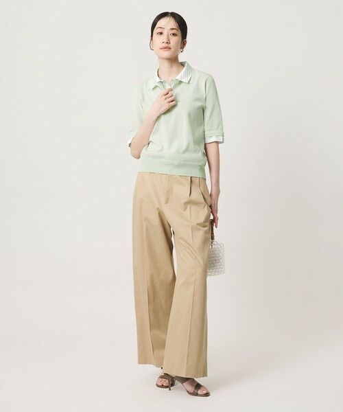 UNITED ARROWS / ユナイテッドアローズ ニット・セーター | ポロコンビ 4WAY ニット ‐ウォッシャブル‐ | 詳細8