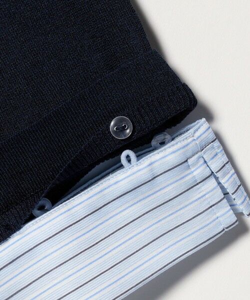 UNITED ARROWS / ユナイテッドアローズ ニット・セーター | ポロコンビ 4WAY ニット ‐ウォッシャブル‐ | 詳細23