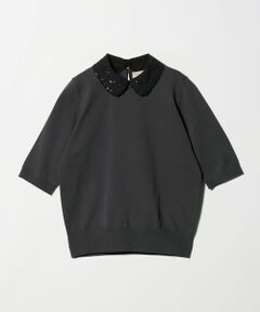 UNITED ARROWS / ユナイテッドアローズ ニット・セーター | レディー フラワー ビジュー ニット