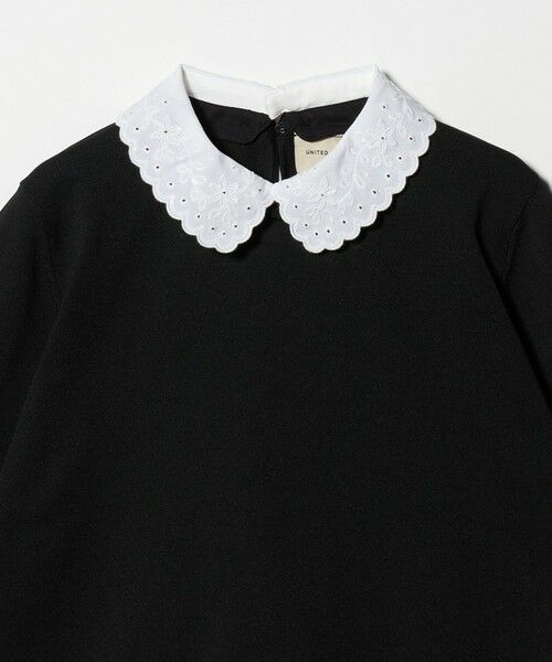UNITED ARROWS / ユナイテッドアローズ ニット・セーター | レディー フラワー ビジュー ニット | 詳細4