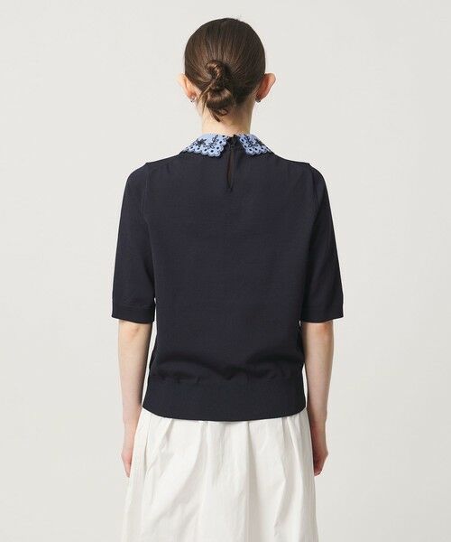 UNITED ARROWS / ユナイテッドアローズ ニット・セーター | レディー フラワー ビジュー ニット | 詳細12