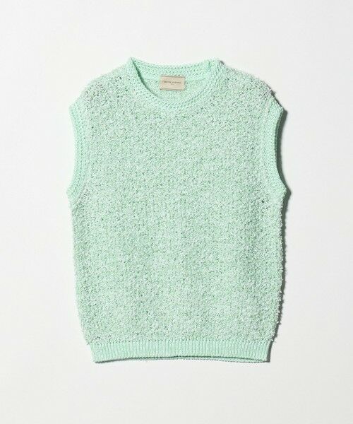 UNITED ARROWS / ユナイテッドアローズ ベスト | YTM カラー ミックス ニット ベスト（LIME）