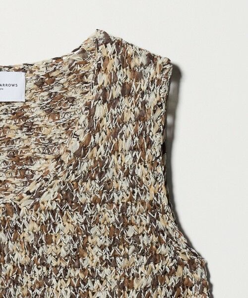 UNITED ARROWS / ユナイテッドアローズ ベスト | カラーミックス ニット ベスト | 詳細6