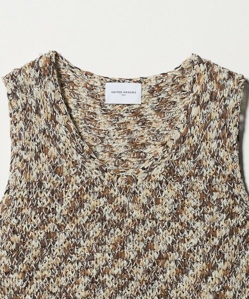 UNITED ARROWS / ユナイテッドアローズ ベスト | カラーミックス ニット ベスト | 詳細2