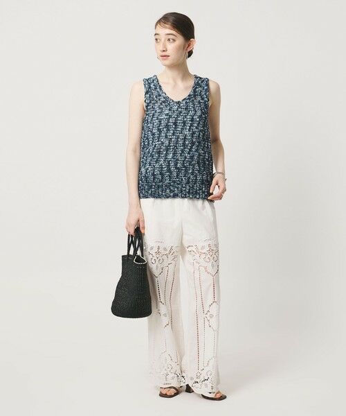 UNITED ARROWS / ユナイテッドアローズ ベスト | カラーミックス ニット ベスト | 詳細12