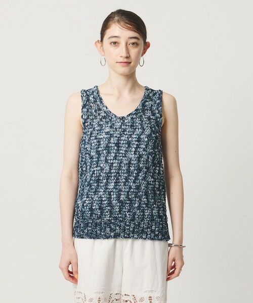 UNITED ARROWS / ユナイテッドアローズ ベスト | カラーミックス ニット ベスト | 詳細13