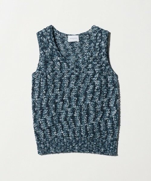 UNITED ARROWS / ユナイテッドアローズ ベスト | カラーミックス ニット ベスト（NAVY）